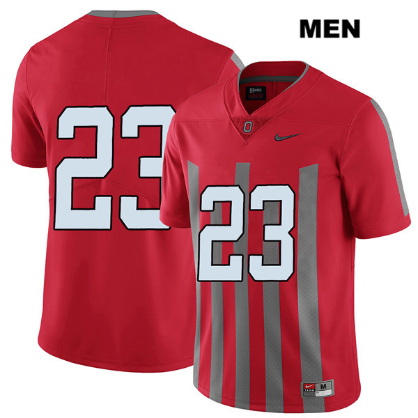 Ohio State Buckeyes Men's Jahsen Wint #23 Red Authentic Nike Elite No Name College NCAA Stitched Football Jersey ET19R16TH